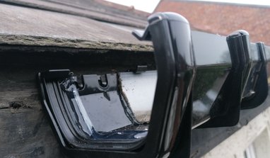 Gutter cleaning Cardiff areas.